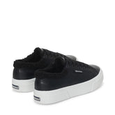 Superga 2740 Sneaker Platform Vegan Material Black